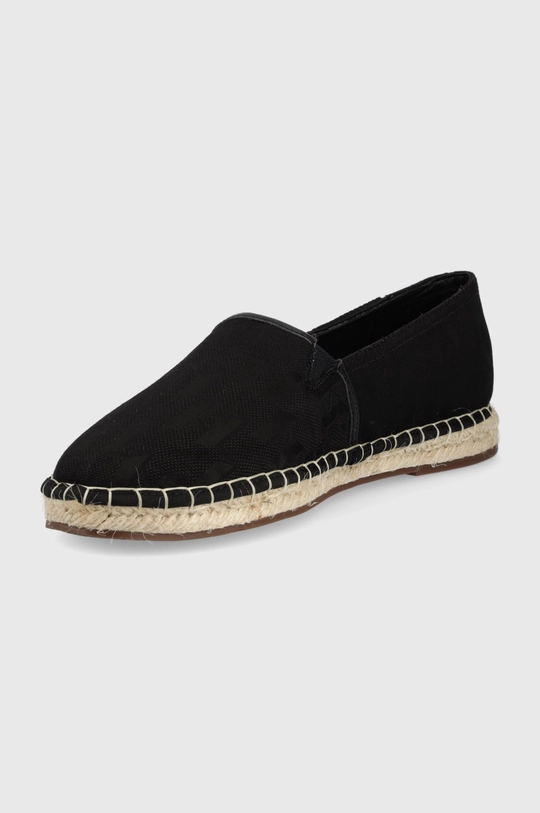 Karl Lagerfeld espadryle KAMINO KL70109.H00 Cholewka: Materiał tekstylny, Skóra naturalna, Wnętrze: Materiał tekstylny, Podeszwa: Materiał syntetyczny