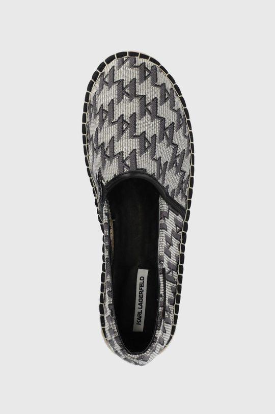 grigio Karl Lagerfeld espadrillas KAMINO