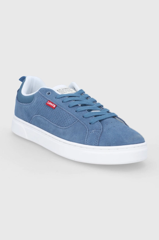 Levi's Buty zamszowe Caples 2.0 niebieski