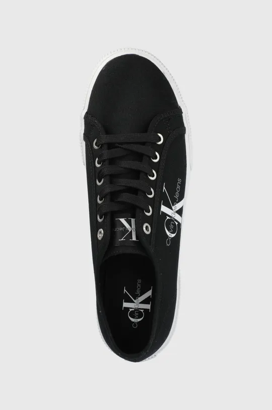 μαύρο Πάνινα παπούτσια Calvin Klein Jeans ESSENTIAL VULCANIZED 1