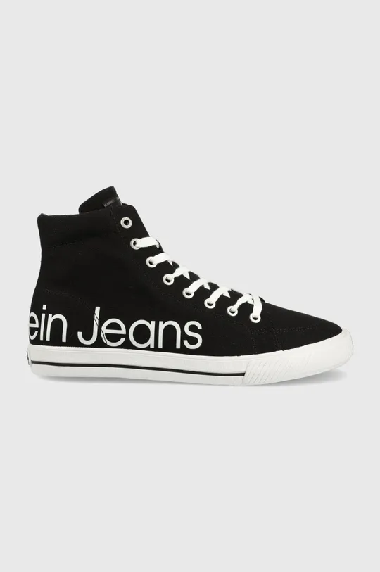 μαύρο Πάνινα παπούτσια Calvin Klein Jeans Ανδρικά