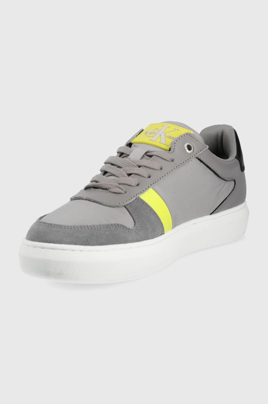 Calvin Klein Jeans sneakersy YM0YM00328.0IQ Cholewka: Materiał tekstylny, Skóra zamszowa, Wnętrze: Materiał tekstylny, Podeszwa: Materiał syntetyczny