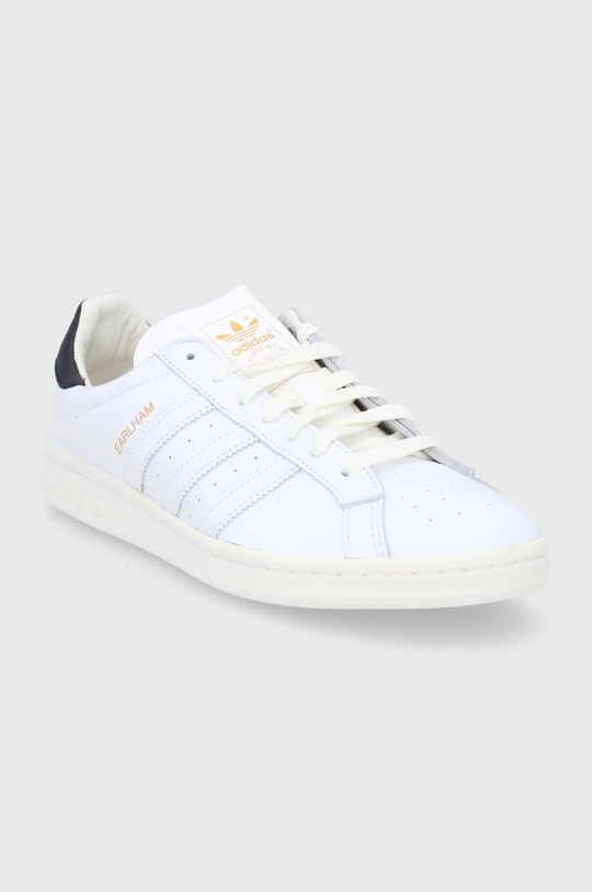 adidas Originals leather shoes Earlham white