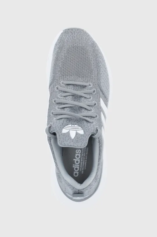 gray adidas Originals shoes Swift Run