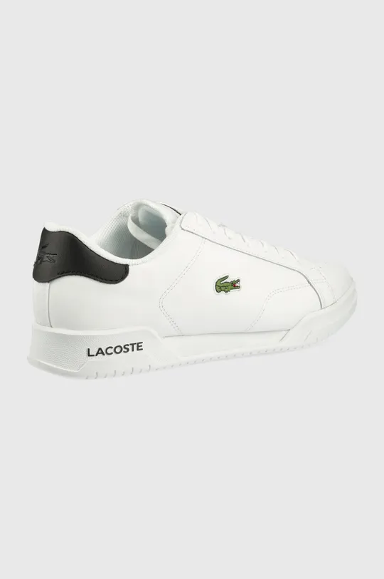 Δερμάτινα αθλητικά παπούτσια Lacoste Twin Serve 0121 1 λευκό
