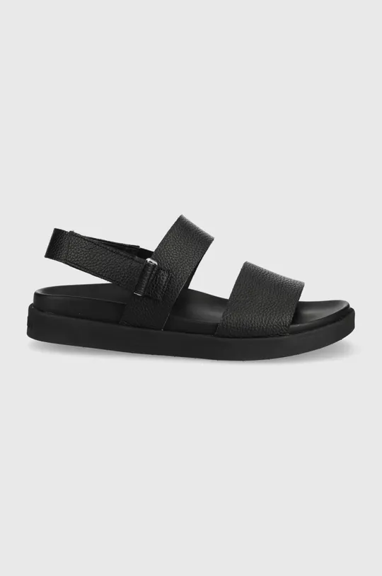чёрный Кожаные сандалии Calvin Klein Мужской