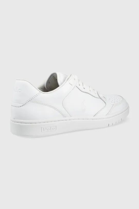 Δερμάτινα αθλητικά παπούτσια Polo Ralph Lauren Polo Crt λευκό