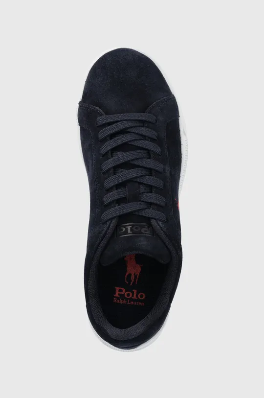 σκούρο μπλε Σουέτ αθλητικά παπούτσια Polo Ralph Lauren Hrt Ct Ii