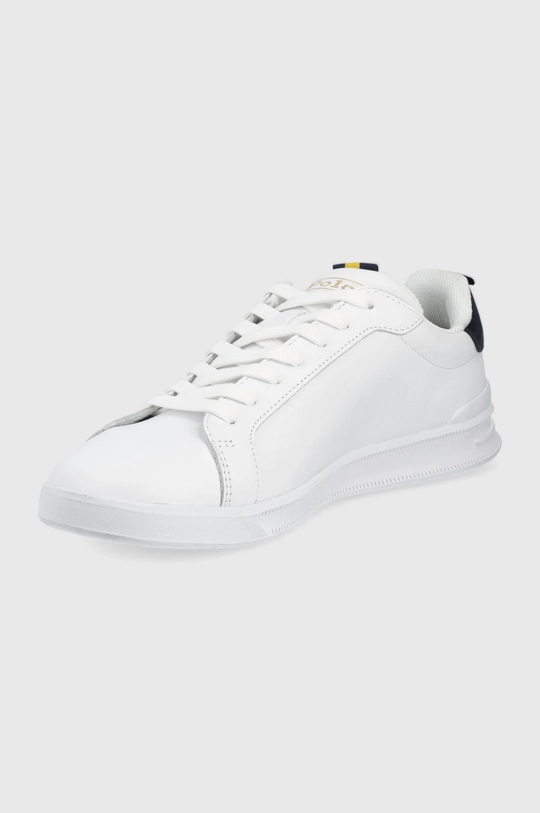 Polo Ralph Lauren sneakersy skórzane HRT CT II 809860883001.100 Cholewka: Materiał syntetyczny, Skóra naturalna, Wnętrze: Materiał tekstylny, Podeszwa: Materiał syntetyczny