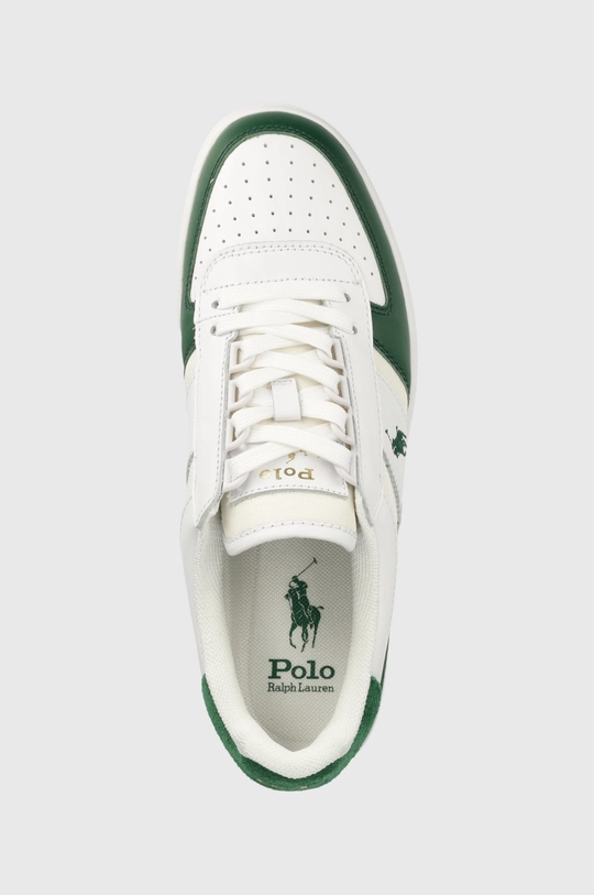 πράσινο Δερμάτινα αθλητικά παπούτσια Polo Ralph Lauren Polo Crt