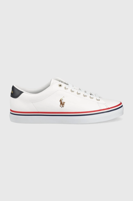 белый Кожаные кроссовки Polo Ralph Lauren Longwood Мужской