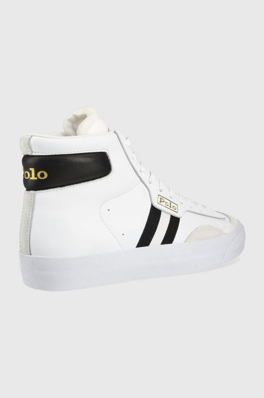 Polo Ralph Lauren sneakersy skórzane GERVIN 816861067001.100 biały