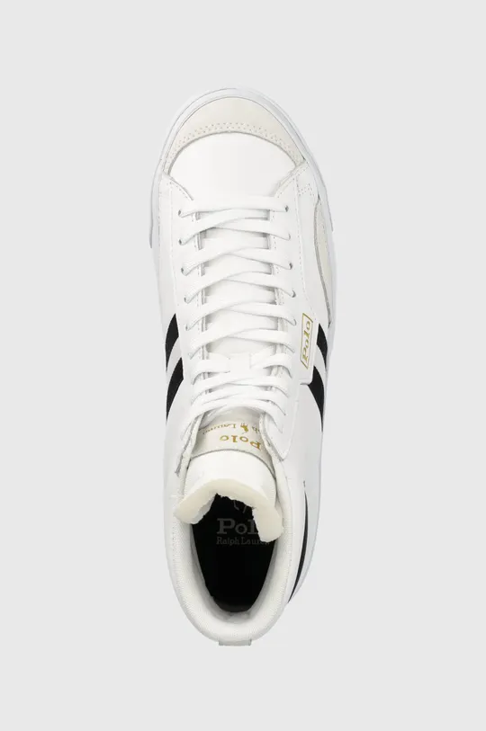 λευκό Δερμάτινα αθλητικά παπούτσια Polo Ralph Lauren Gervin