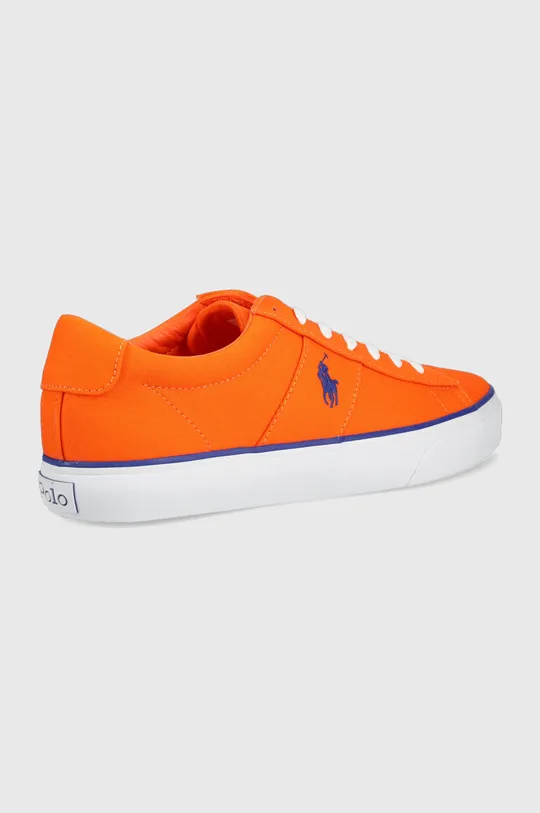 Πάνινα παπούτσια Polo Ralph Lauren Sayer πορτοκαλί