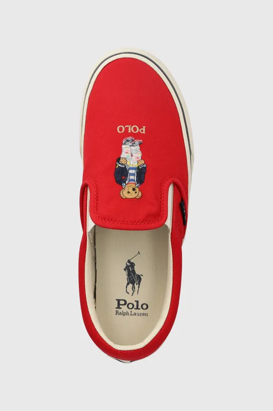κόκκινο Πάνινα παπούτσια Polo Ralph Lauren Keaton