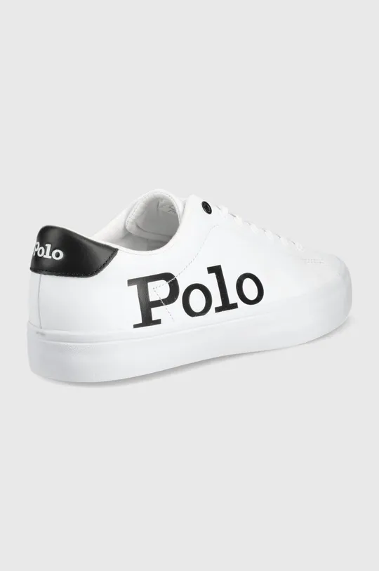 Δερμάτινα παπούτσια Polo Ralph Lauren Longwood λευκό