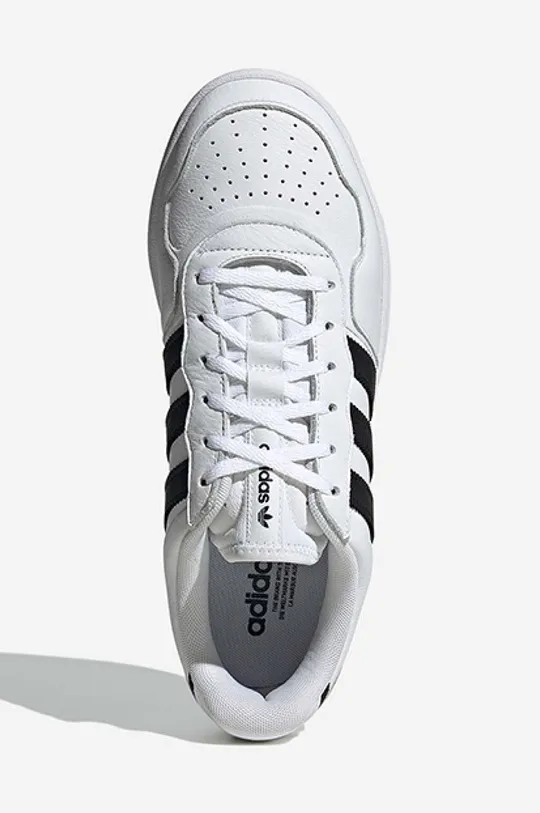 white adidas Originals leather sneakers Courtic