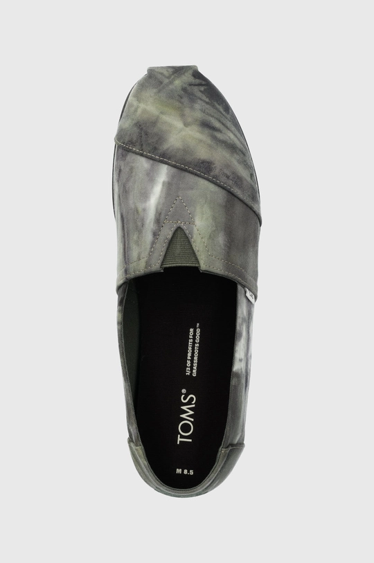 зелёный Эспадрильи Toms Alpargata