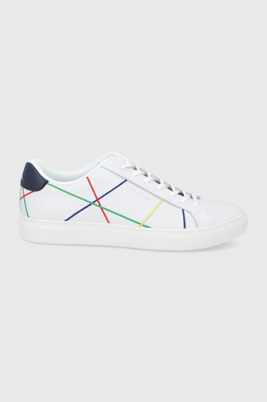 biały Paul Smith Buty skórzane 0 Męski