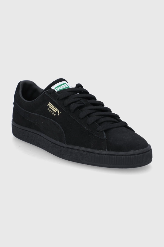 Semišové topánky Puma Suede Classic Xxi čierna