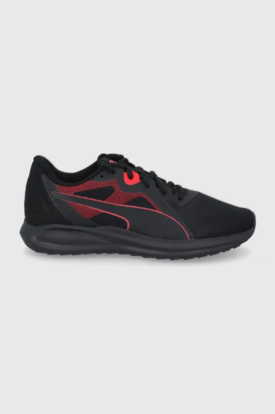 czarny Puma buty Twitch Runner 376289 Męski