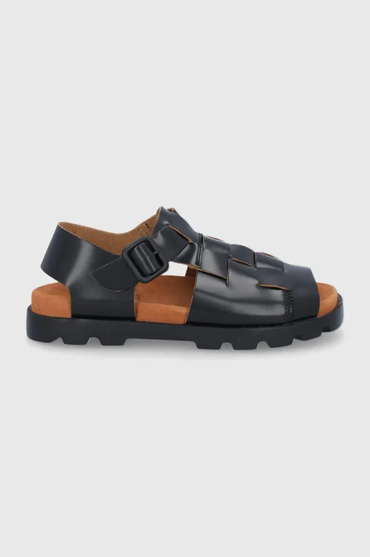 čierna Kožené sandále Camper Brutus Sandal Pánsky