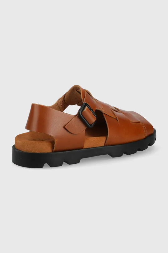 Kožené sandále Camper Brutus Sandal hnedá