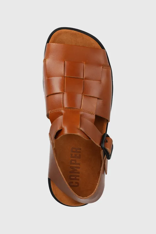 brązowy Camper sandały skórzane Brutus Sandal