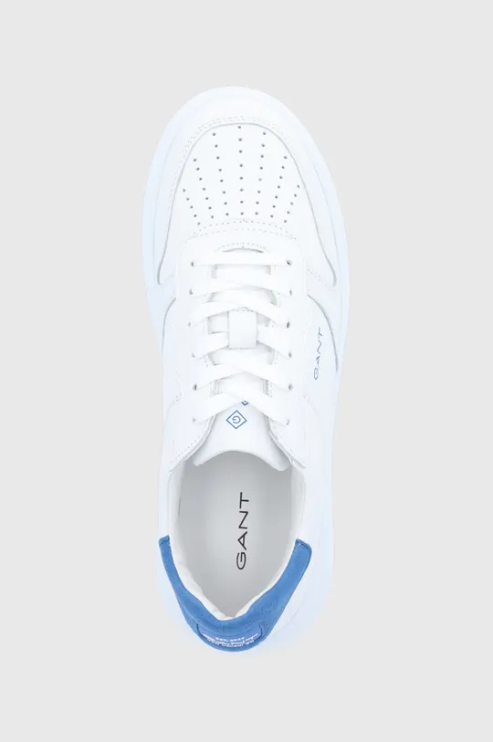 λευκό Δερμάτινα παπούτσια Gant Palbro
