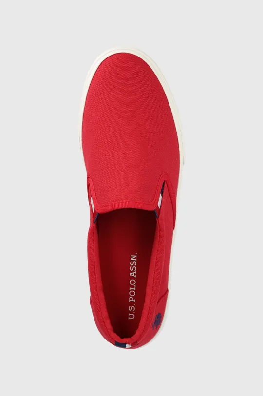 κόκκινο Πάνινα παπούτσια U.S. Polo Assn.