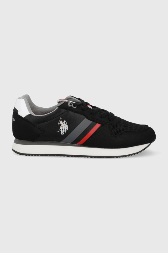 czarny U.S. Polo Assn. sneakersy Męski