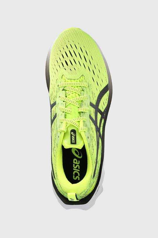 green Asics running shoes Novablast 2