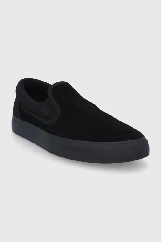 Σουέτ sneakers Dc μαύρο