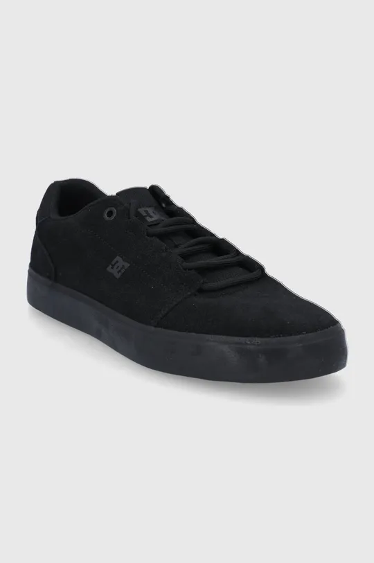Dc - Σουέτ sneakers μαύρο