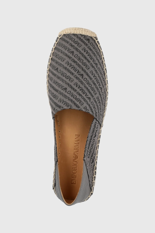 sivá Espadrilky Emporio Armani