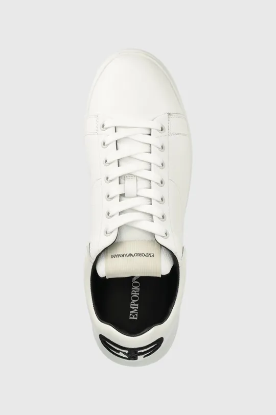biały Emporio Armani sneakersy skórzane X4X264.XN190.A222