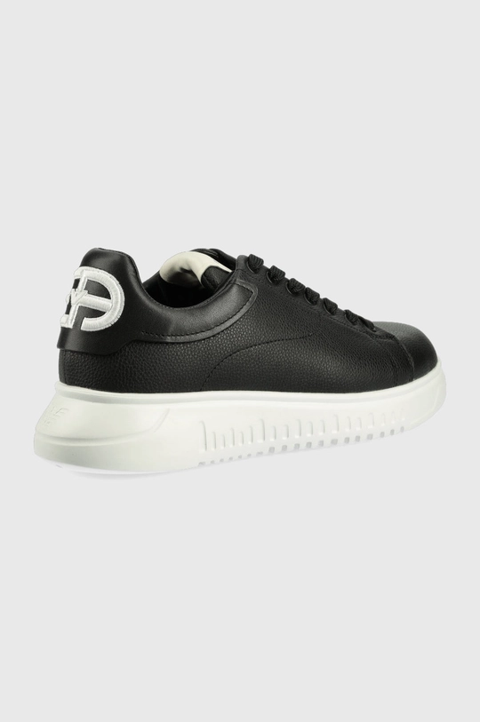 Emporio Armani sneakersy skórzane X4X264.XN190.K001 czarny