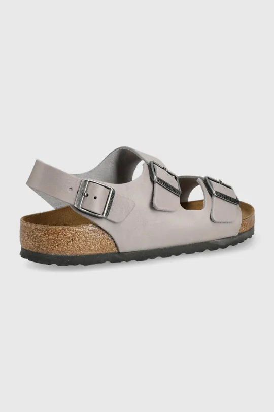 Kožené sandále Birkenstock Milano béžová