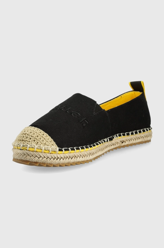 Blauer espadryle Cholewka: Materiał tekstylny, Wnętrze: Materiał tekstylny, Podeszwa: Materiał syntetyczny