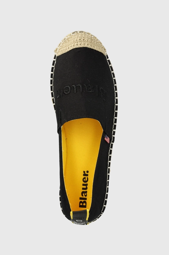 czarny Blauer espadryle