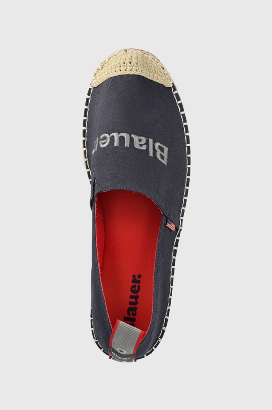 granatowy Blauer espadryle