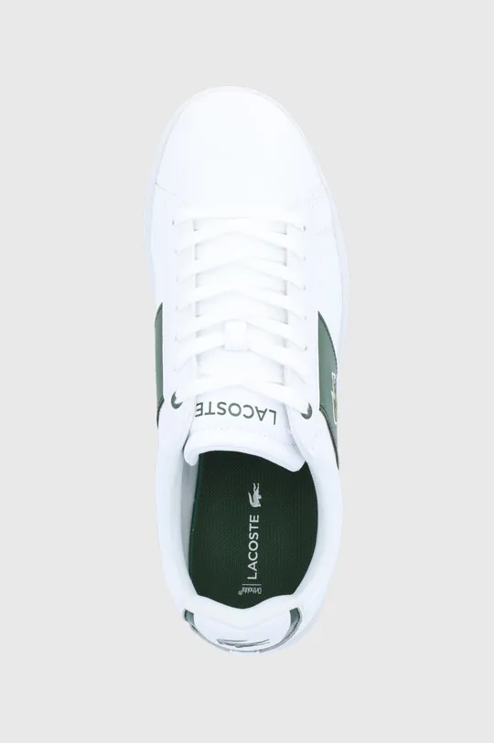 λευκό Δερμάτινα παπούτσια Lacoste