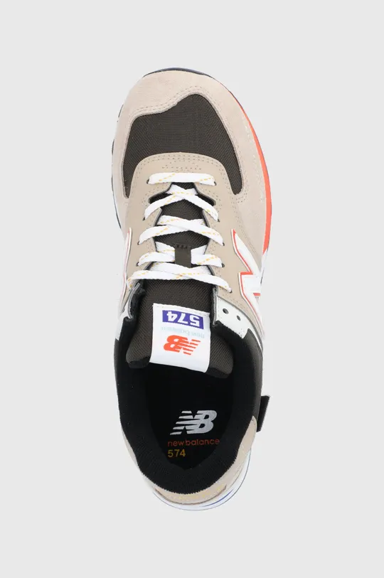 beige New Balance shoes ML574HQ2