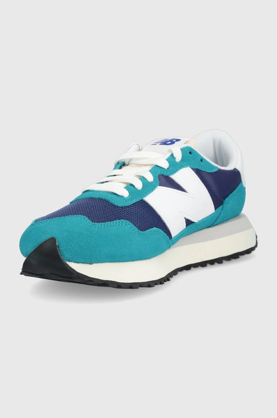 Αθλητικά New Balance Ms237vc  Πάνω μέρος: Υφαντικό υλικό, Φυσικό δέρμα, Δέρμα σαμουά Εσωτερικό: Υφαντικό υλικό Σόλα: Συνθετικό ύφασμα