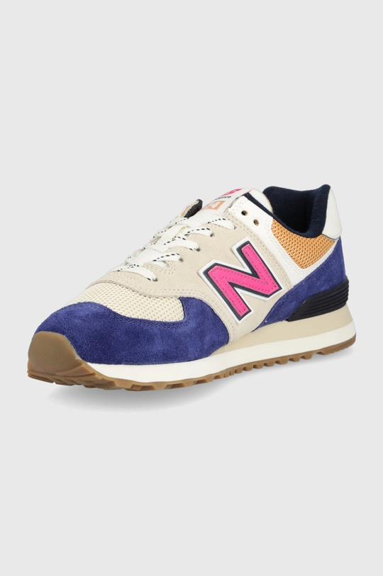 New Balance sportcipő Ml574lf2  Szár: textil, szarvasbőr Belseje: textil Talp: szintetikus anyag