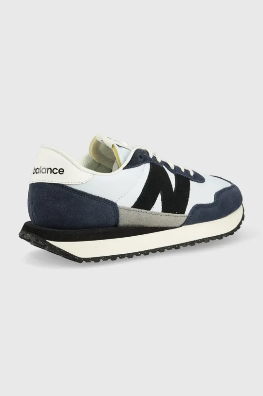 Σουέτ αθλητικά παπούτσια New Balance Ms237ra σκούρο μπλε