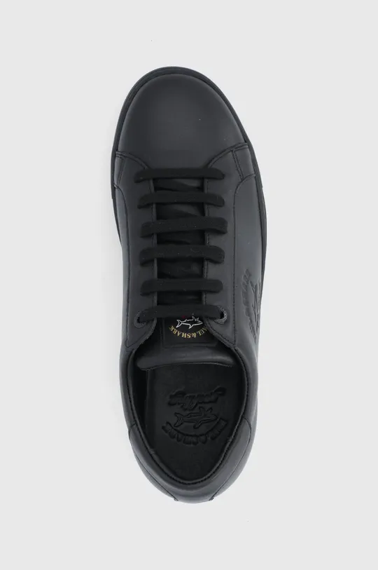 fekete Paul&Shark bőr cipő