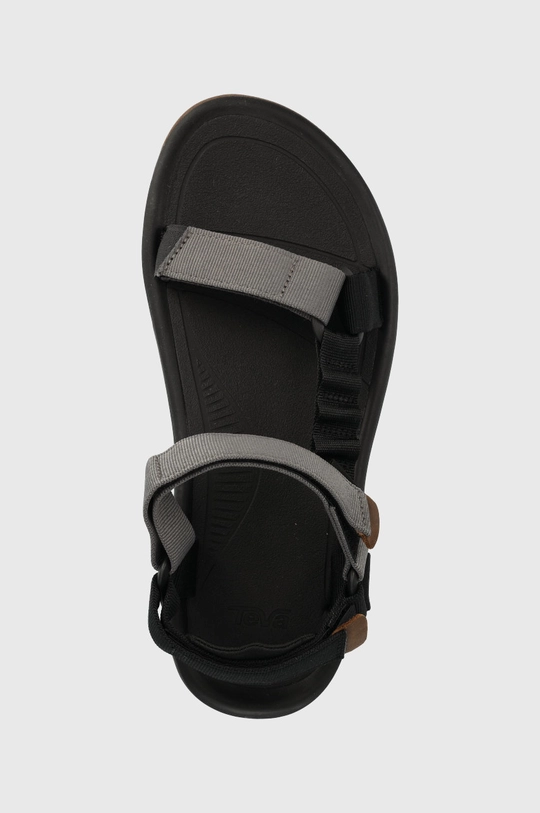 black Teva sandals