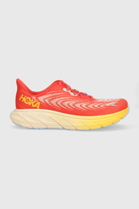 orange Hoka One One shoes Men’s