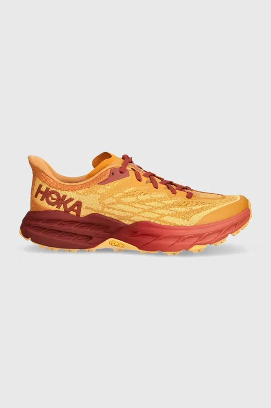 orange Hoka One One running shoes Speedgoat 5 Men’s